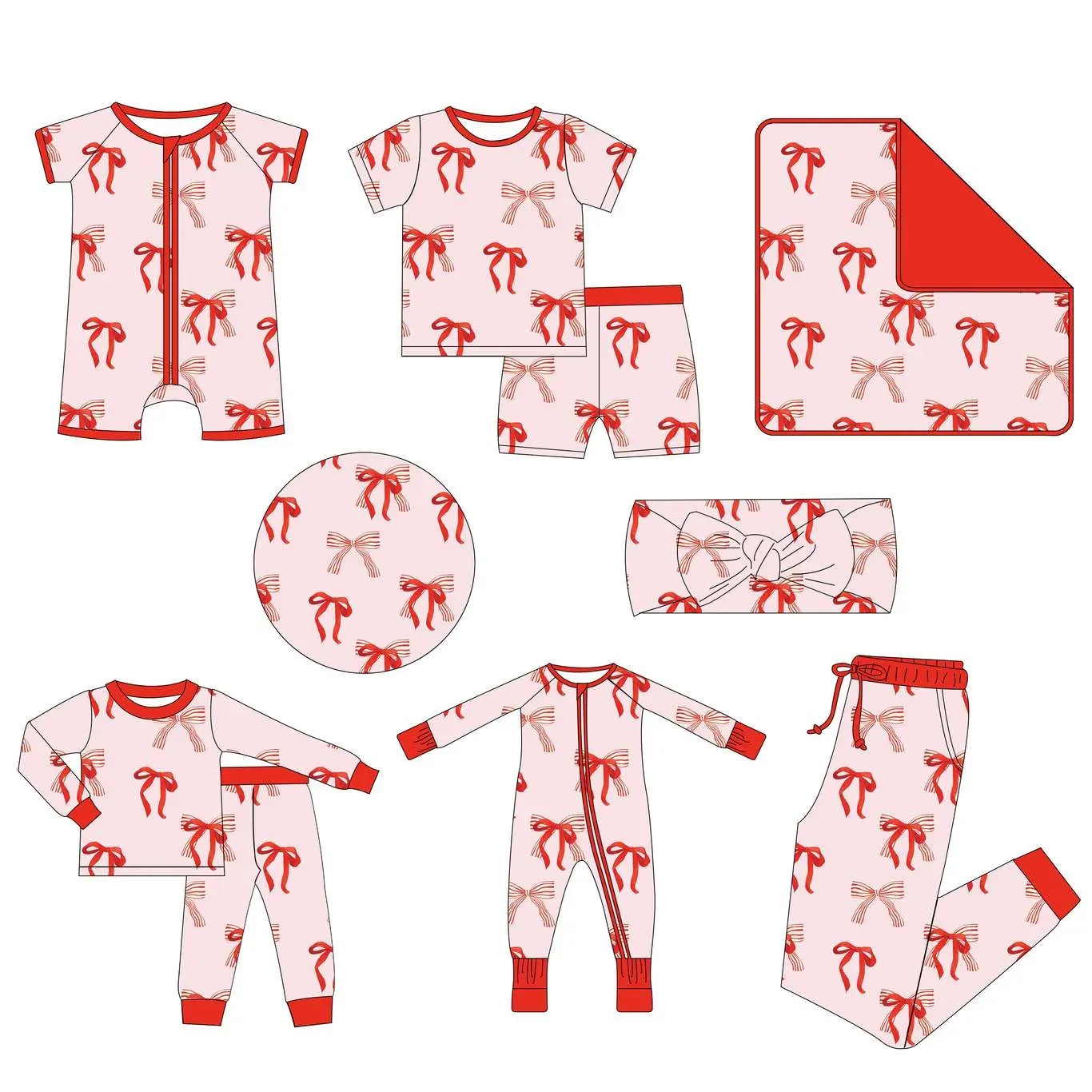 best rts bamboo pajamas bundle vendor from china factory supplier