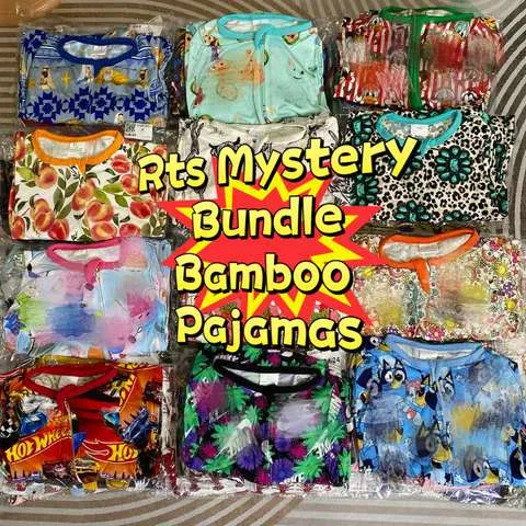 Oem High Quality Factories Custom Solid Color Organic Bamboo Baby Romper Custom Bamboo Spandex Baby Pajamas Mystery Box Odm Factory