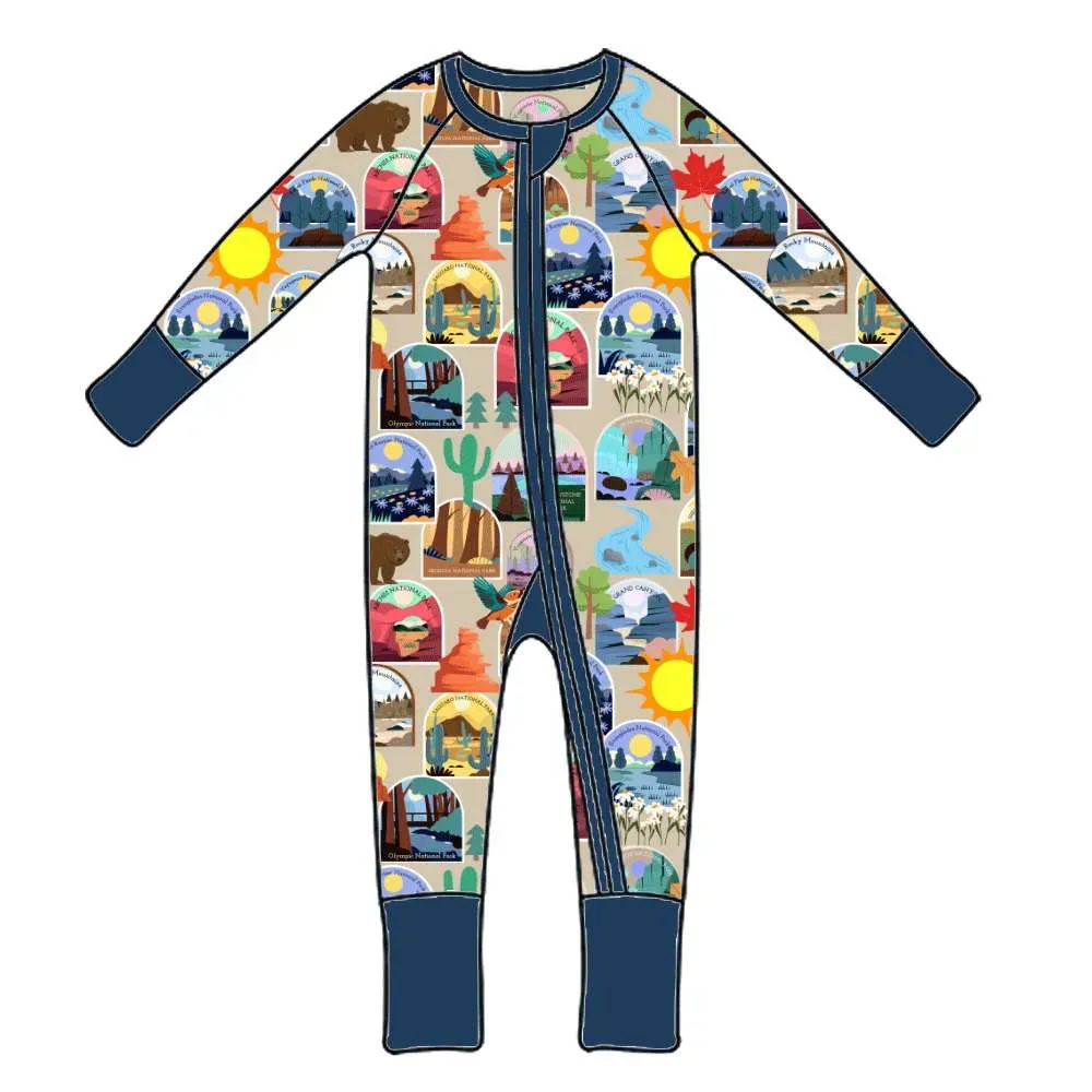 reliable high quality factories custom solid color organic bamboo baby romper custom bamboo spandex baby pajamas mystery box exporters china wholesale