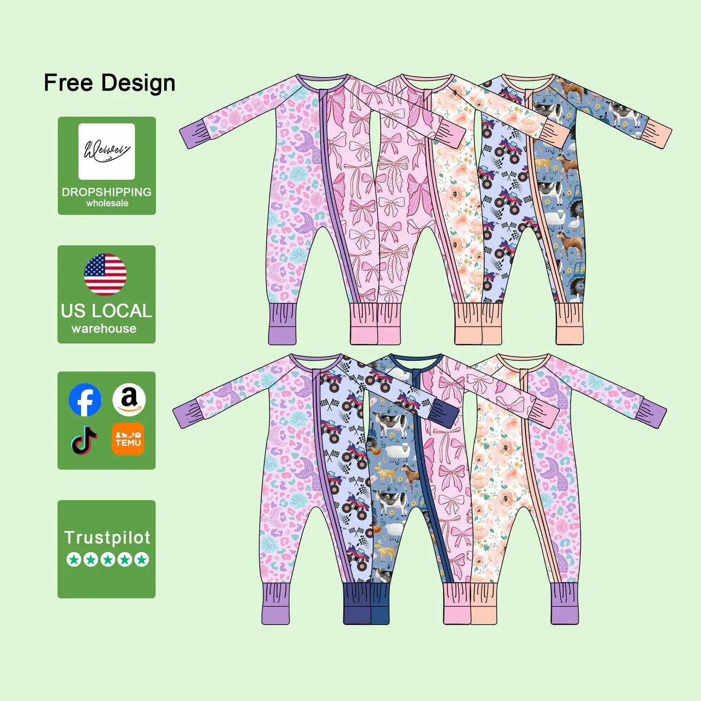 lowest price bamboo Fiber Baby Romper supplier supplier