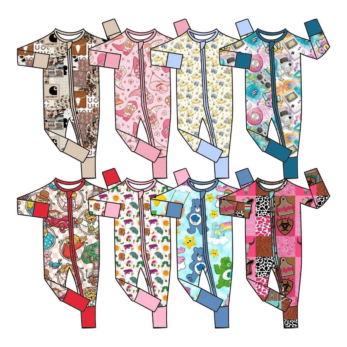 trusted double Zipper Bamboo Baby Romper lowest price suppliers supplier