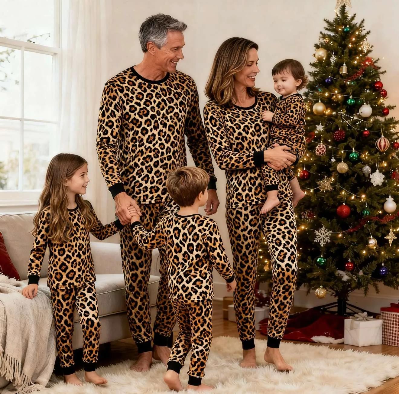 premium viscos bamboo family christmas pajamas stitch direct sourcing distributor wholesale