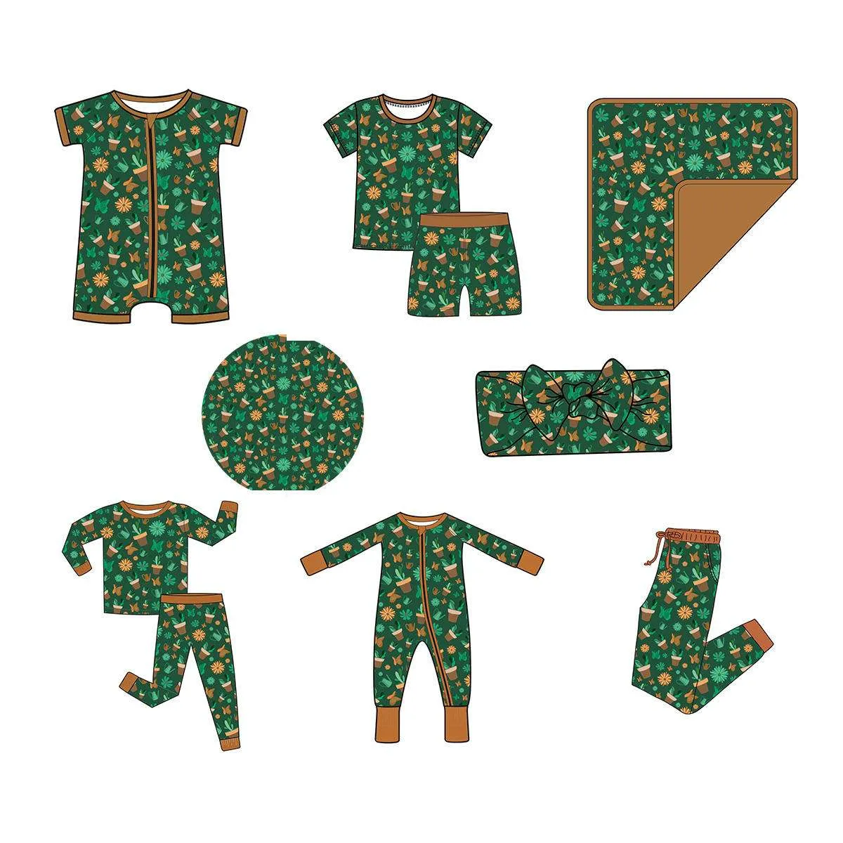 professional childrens bamboo christmas pajamas ODM reliable service factory