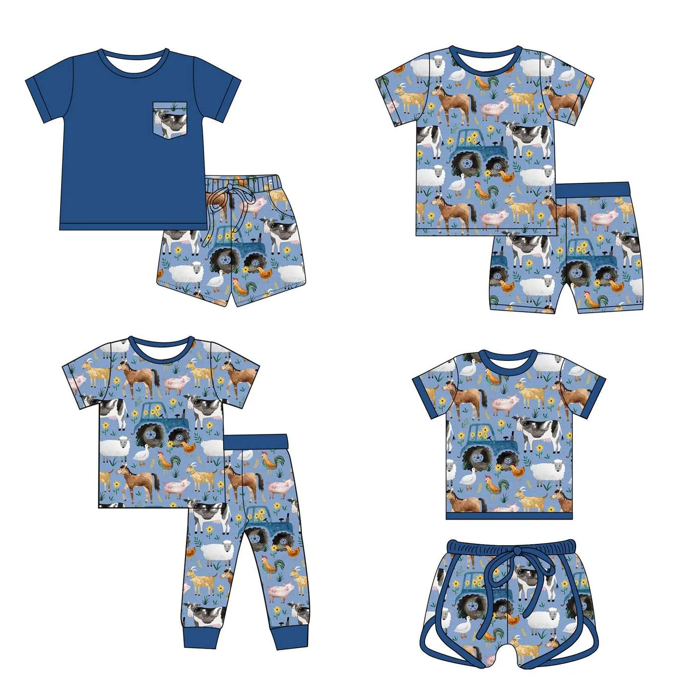 Sustainable bamboo fabric pajama set ideal for postpartum boutiques