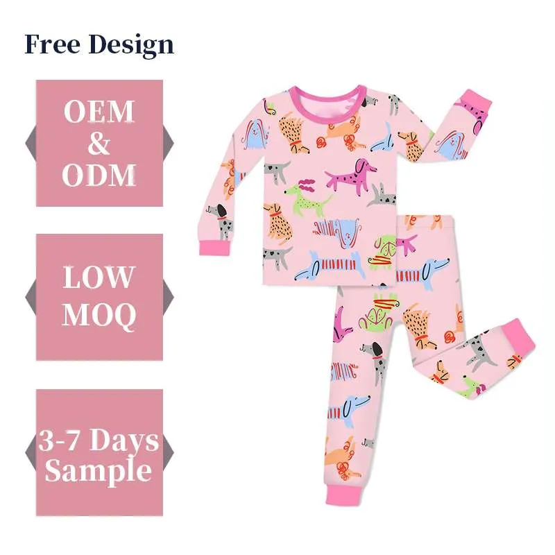 eco friendly target bamboo pajamas kids distributors supplier