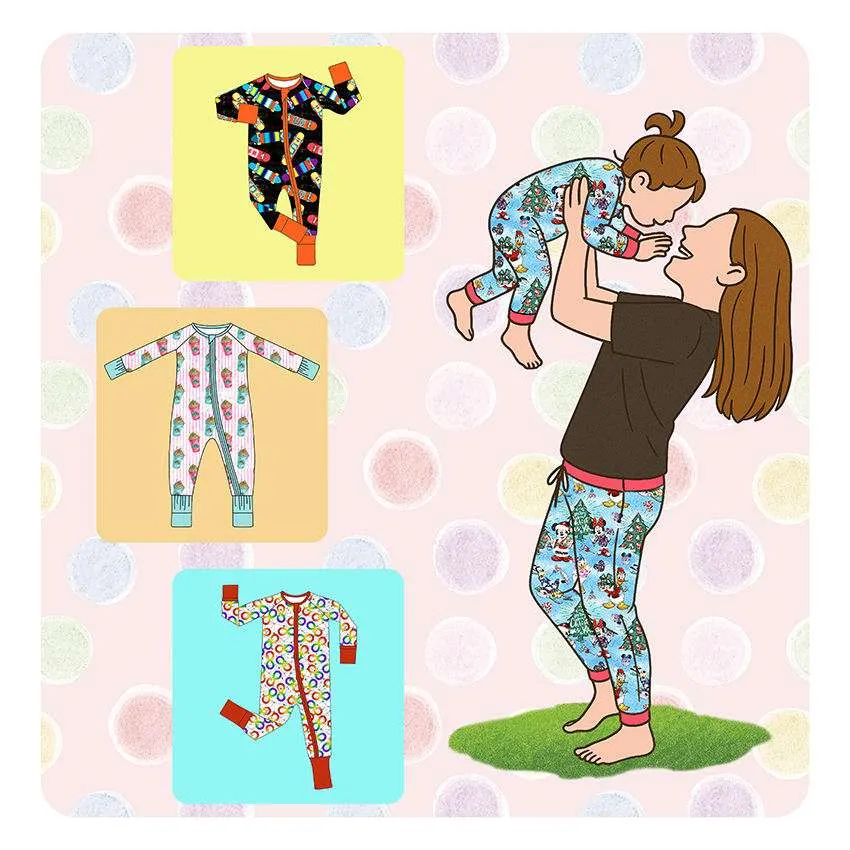 professional kids bamboo pajama set children boys girls pajamas wholesale children clothes toddler clothing baby bamboo romper pajamas set custom made suppliers supplier