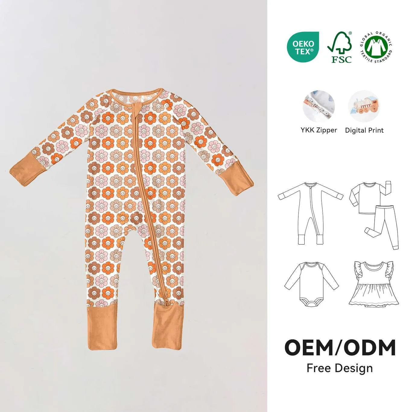 top rated custom Printed Baby Clothes exporters direct sourcing supplier
