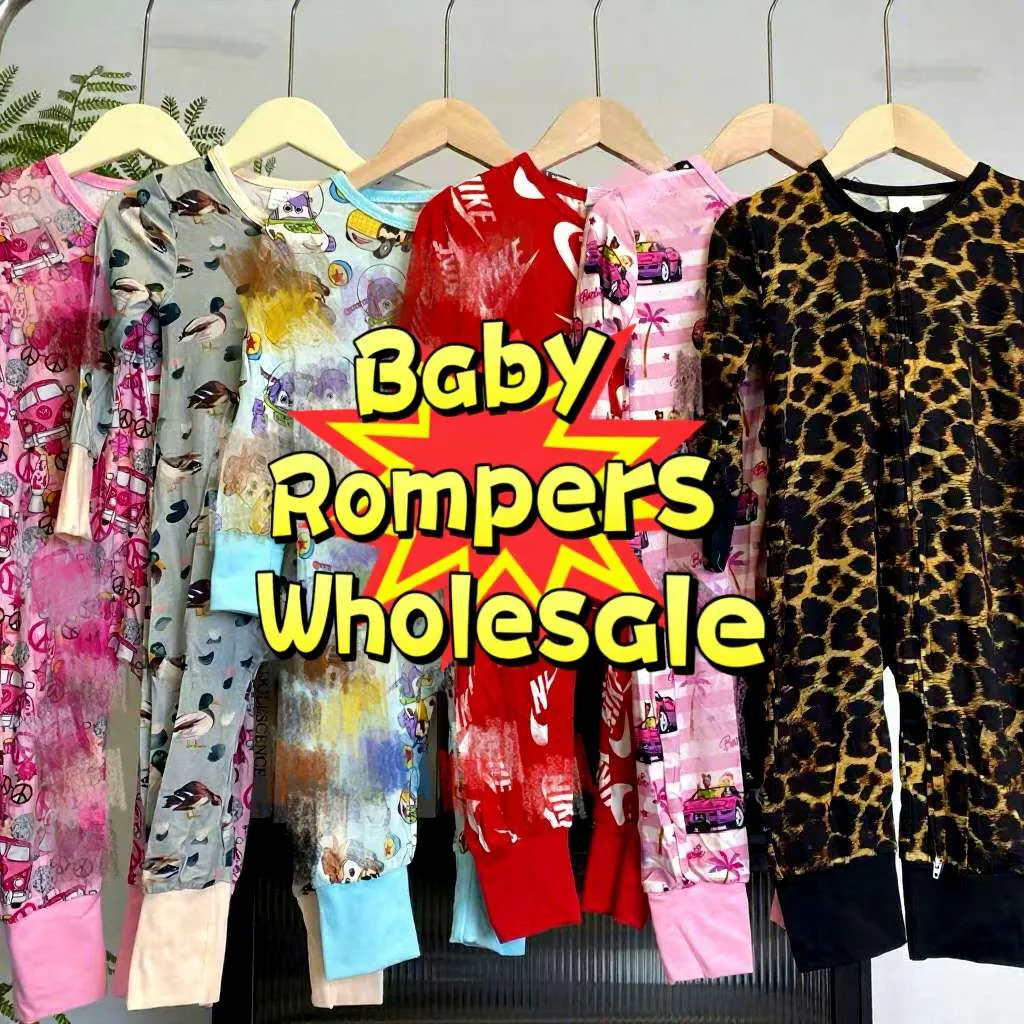lowest price bamboo Fiber Girl Romper OEM factory