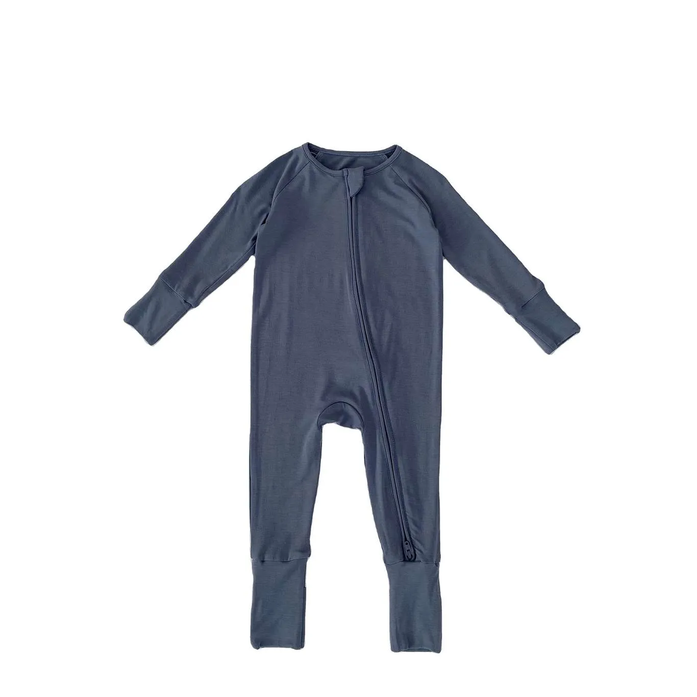 direct sourcing footed ribbed bamboo pajama with 5 spandex baby wholesalers supplier