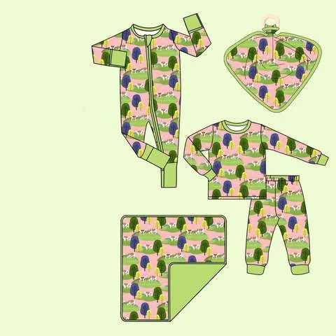 Cpc Certified Bamboo Pajamas Baby Astm F963 Oem