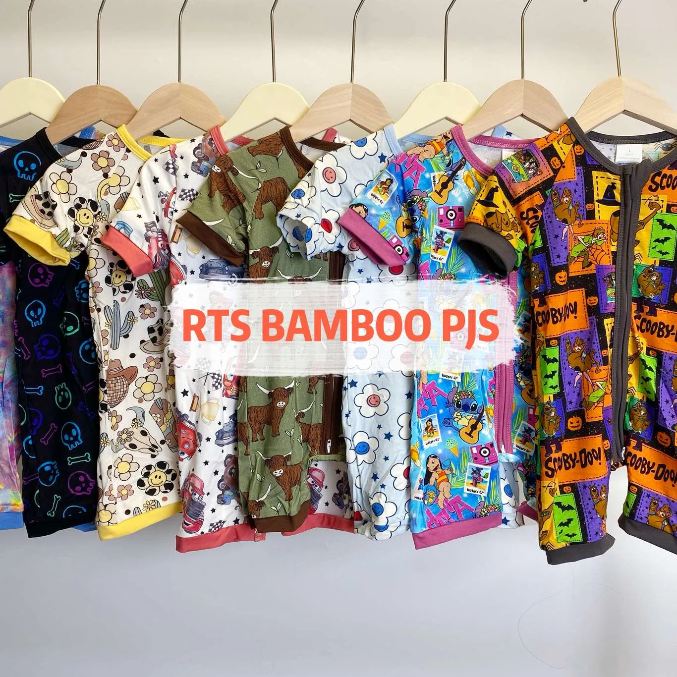 chinese baby bamboo pajamas shorts factory supplier