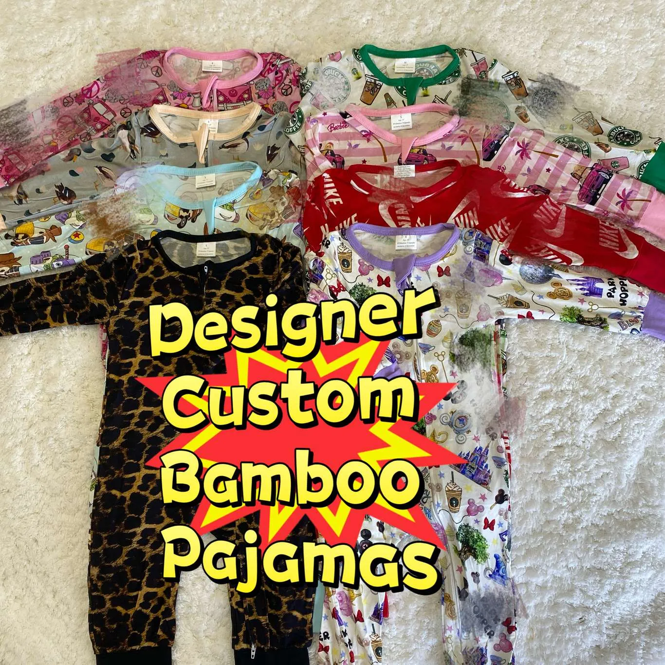 customization rts mystery bamboo pajamas bundles supplier factory