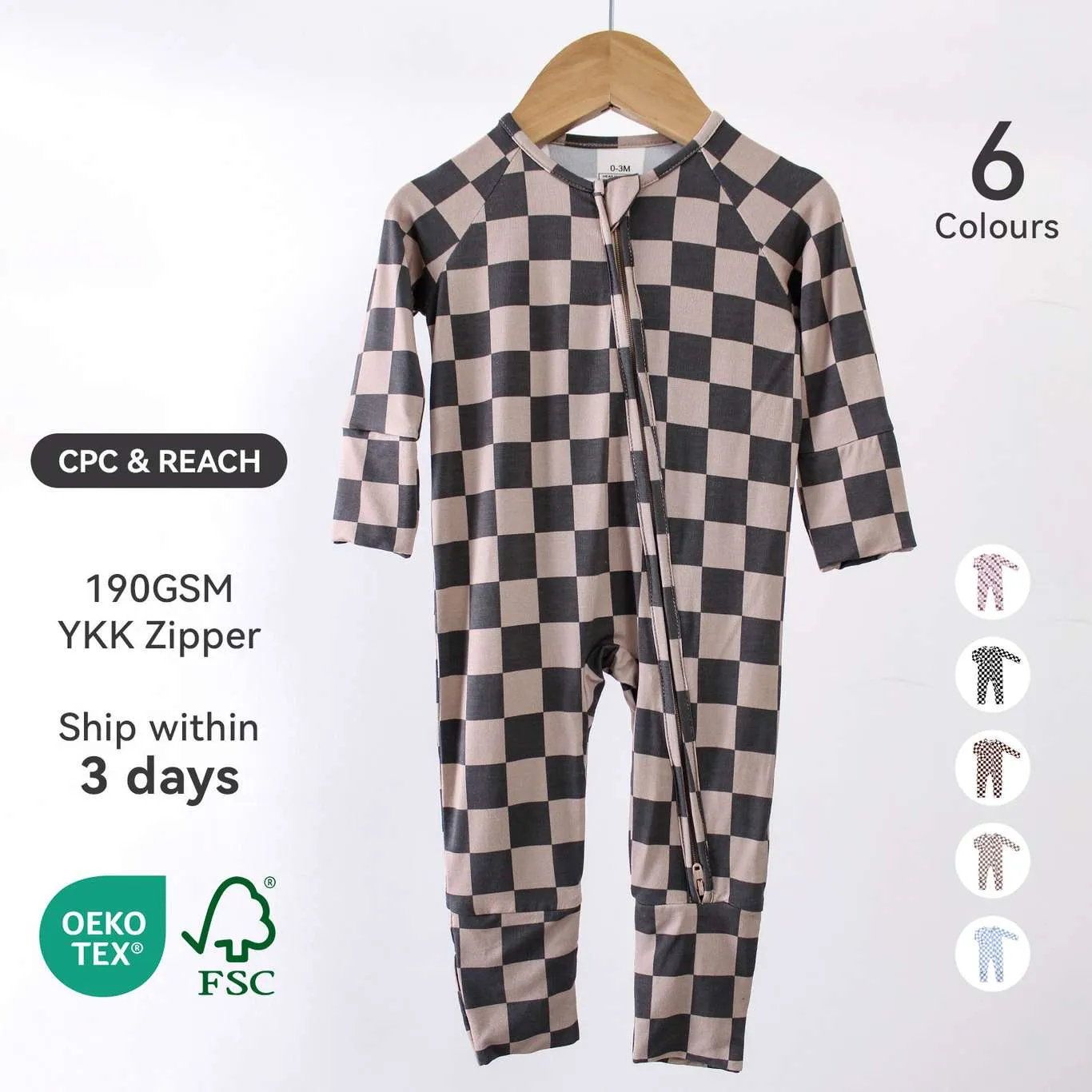 eco friendly bamboo pajamas newborn distributors china supplier
