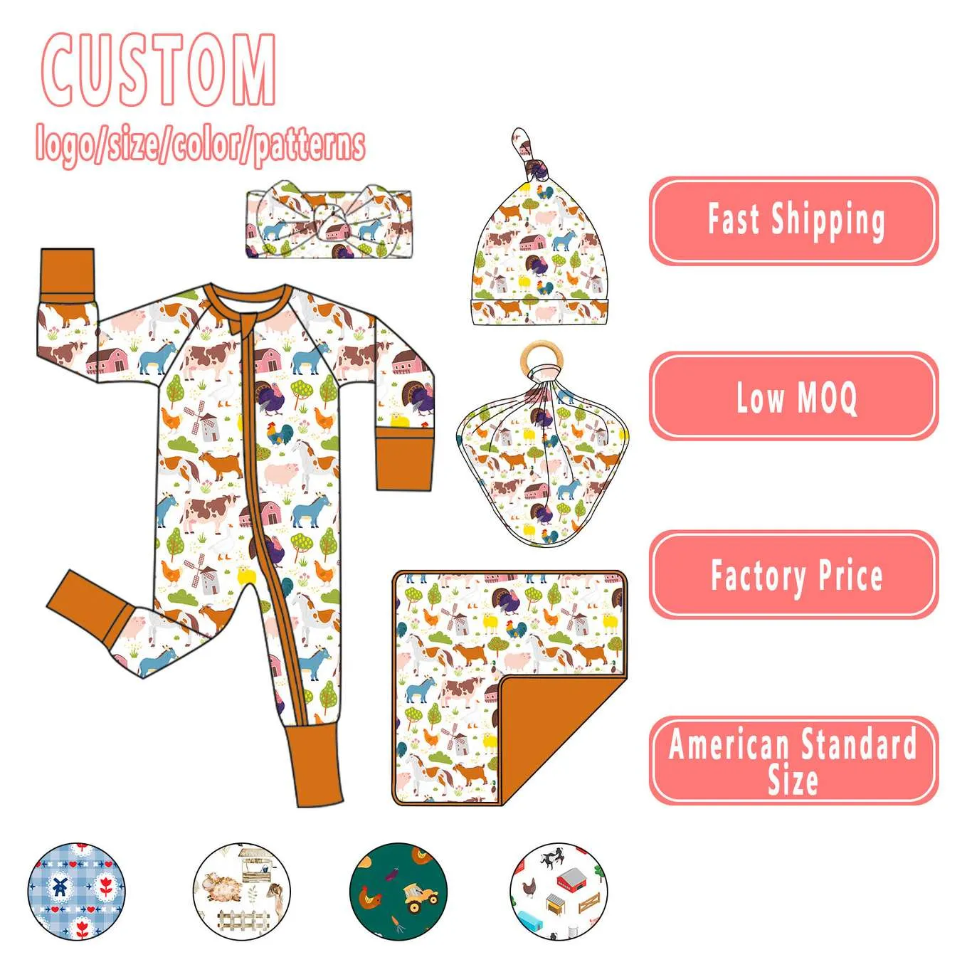 professional kids christmas pajamas wholesale organic service factory